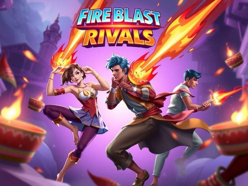 Fire Blast Rivals Fan Art